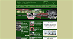 Desktop Screenshot of bellevillemetalsales.com